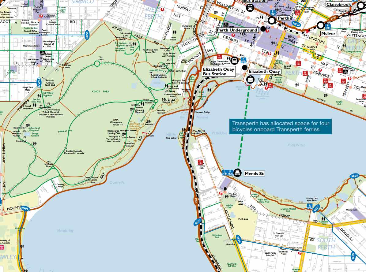 Long-term Cycle Network for Perth and Peel – GIS Pro